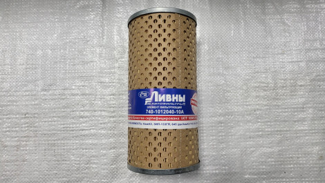 Фильтр масляный элемент (бумага) для КамАЗ 740-1012040-10 / ЛААЗ