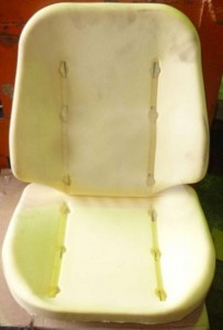 Подушка + спинка водительского сиденья (поролон) для КамАЗ 5320-6803010