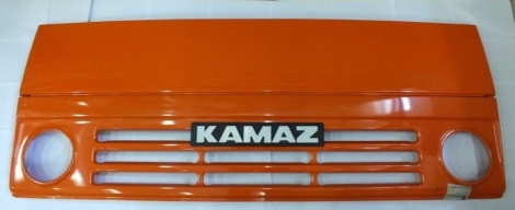 Панель облицювальна КАМАЗ у зборі (метал) для КамАЗ 5320-8401010-10 / (ПАТ КАМАЗ)