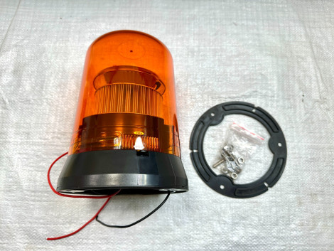 Маячок проблесковый оранжевый LED 12- 24в универсальный  для Камаз TR503