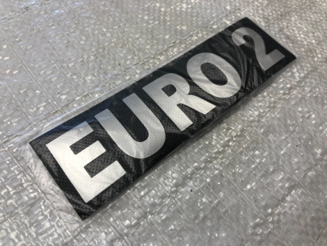 Табличка самоклеюча "EURO-2" для КамАЗ 3904010