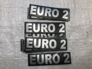 Табличка самоклеящаяся "EURO-2" для КамАЗ 3904010