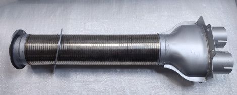 Металорукав гофра нержавіюча сталь з трійником для КамАЗ 5320-1203012 / TEMPEST