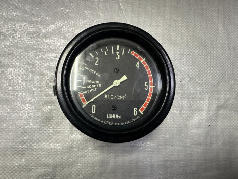 Манометр шинный механический МД-101  для ЗИЛ МД101-3816010-У-ХЛ / Автоприбор