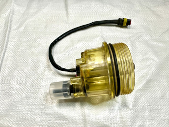 Крышка-отстойник сепаратора фильтра PL270/420 с подогревом (24V, 250W) DAF,MANN,КамАЗ ЕВРО-2  для КамАЗ PL270420Х / АТ