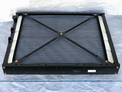 Радиатор водяного охлаждения МАЗ ЕВРО 3-х рядный алюминиевый  ЯМЗ-238ДЕ2 238БЕ2 (Технология Nocolok) для МАЗ 642290-1301010 /КАМКОМ