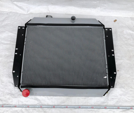 Радиатор водяного охлаждения  ЗИЛ 130 2х-рядный алюминиевый (Технологія Nocolok) для ЗИЛ 130-1301010-02 /КАМКОМ