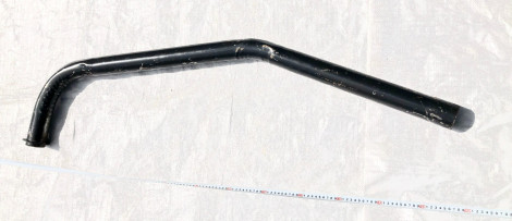 Труба приемная левая (длинная прямая) для КамАЗ 5320-1203011